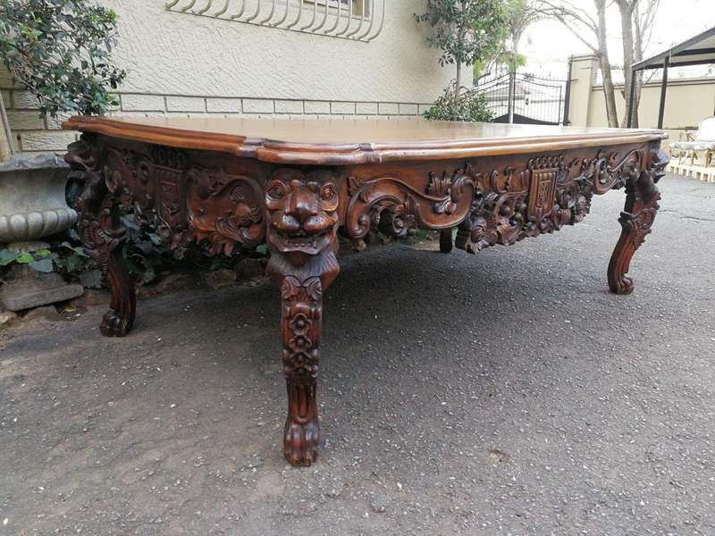 A 20th Century Rare French Baroque Style Entrance / Console / Drinks / Sofa Table
