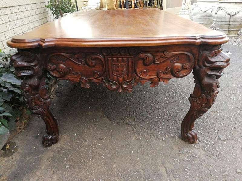 A 20th Century Rare French Baroque Style Entrance / Console / Drinks / Sofa Table