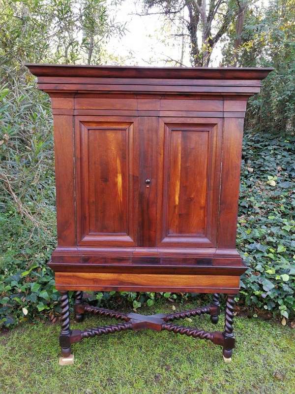 A19th Century-style Cape Blackwood Drinks Cabinet, Circa 20th Century