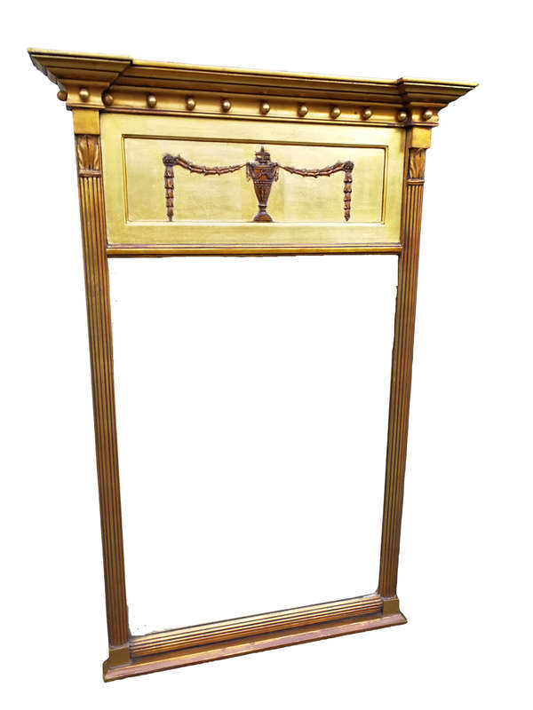 A Gilded Pier Mirror