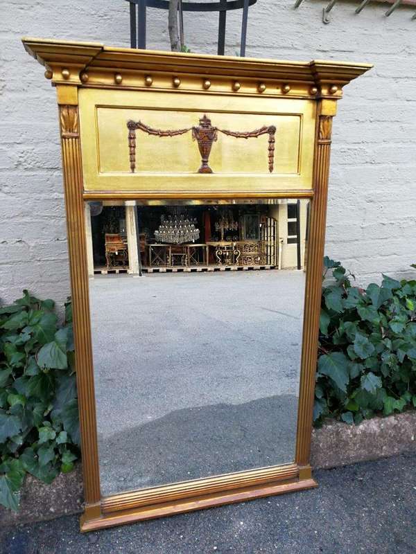 A Gilded Pier Mirror