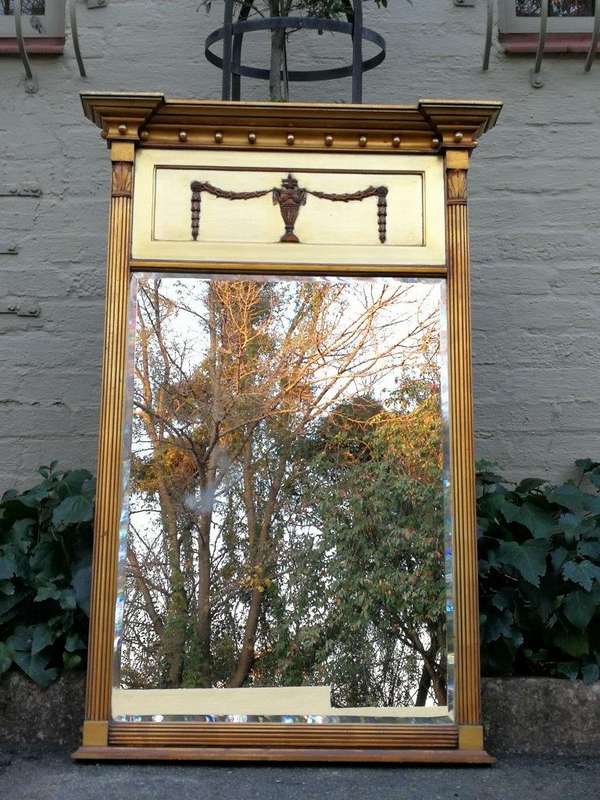 A Gilded Pier Mirror