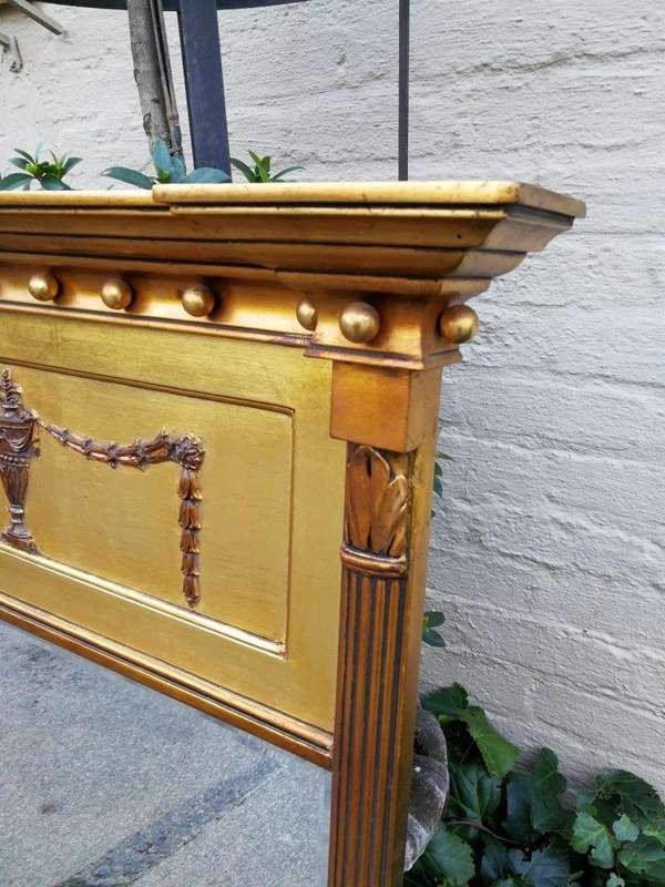 A Gilded Pier Mirror