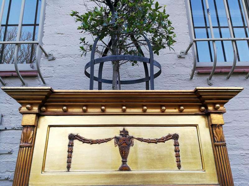 A Gilded Pier Mirror