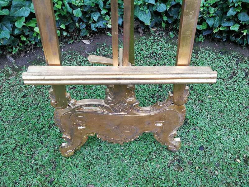A 20th Century Fruitwood Display Easel