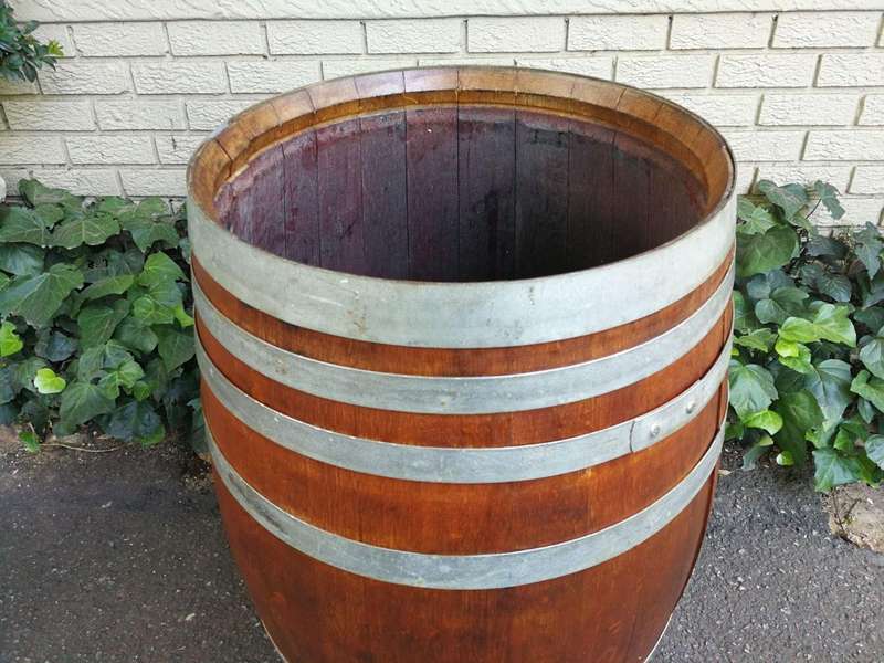 A 20th Century Large Decorative Oak Wine Barrel