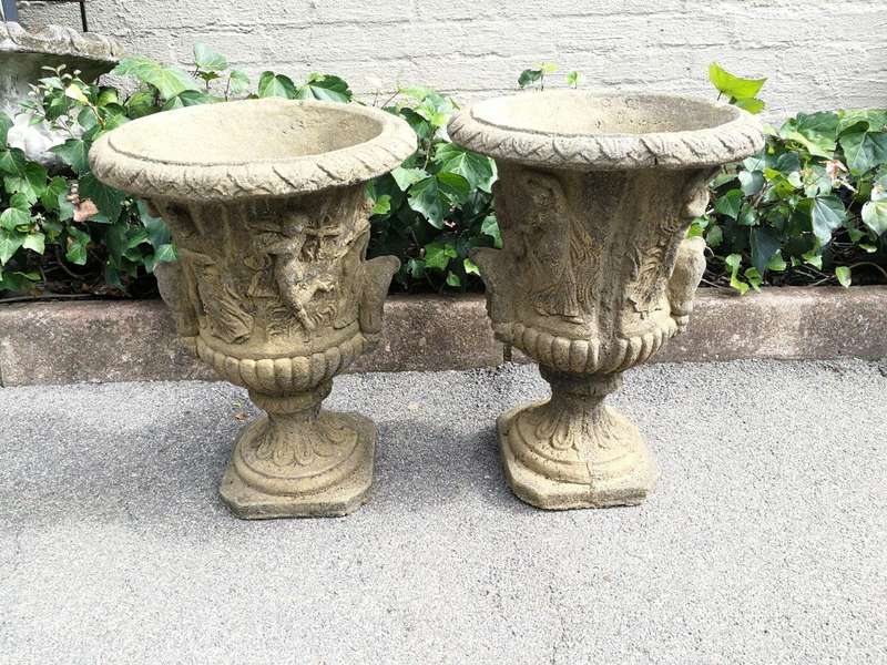 A Pair Of 20th Century English Urns