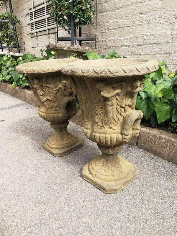 A Pair Of 20th Century English Urns