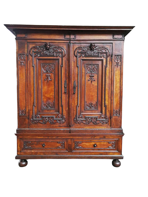 An 18th Century Dutch Walnut Armoire/Cabinet