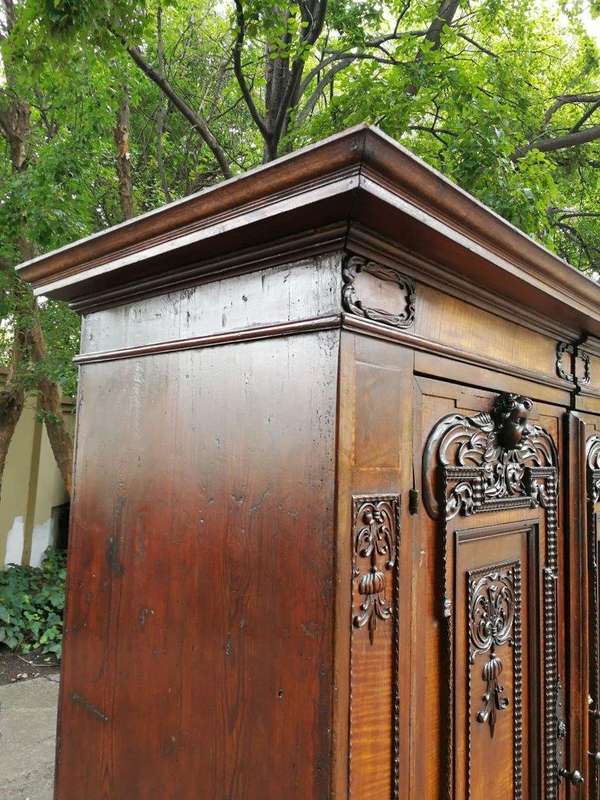 An 18th Century Dutch Walnut Armoire/Cabinet