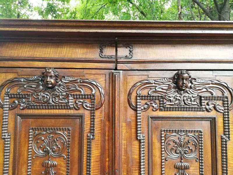 An 18th Century Dutch Walnut Armoire/Cabinet