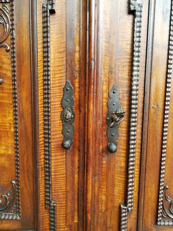 An 18th Century Dutch Walnut Armoire/Cabinet