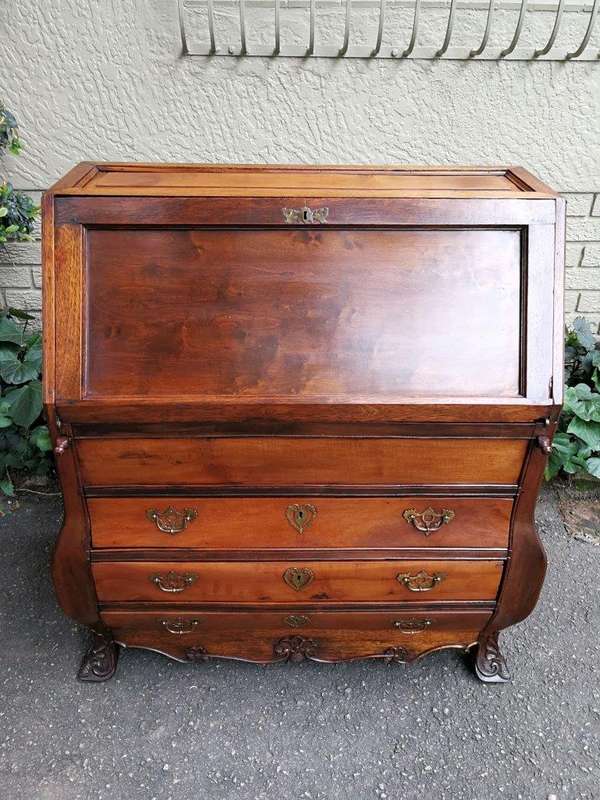 An Extremely Rare 19th Century Dutch Colonial Secretaire/ Desk
