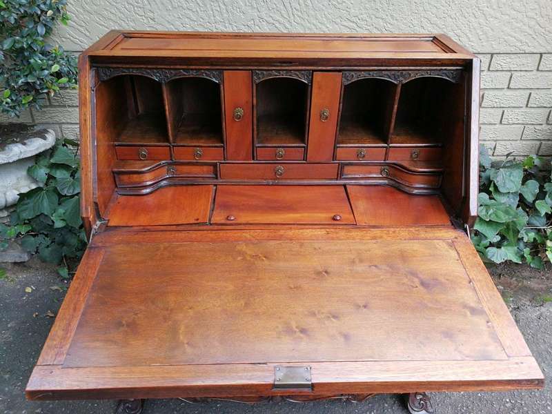 An Extremely Rare 19th Century Dutch Colonial Secretaire/ Desk