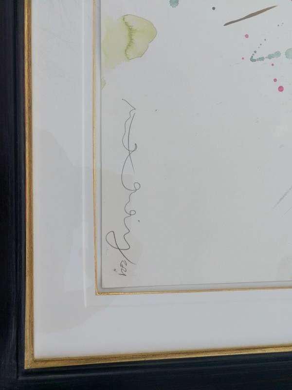 A Set Of Three Water Colour On Paper Framed In An Ornate Gilded Frame.  Each Signed And Dated 20...