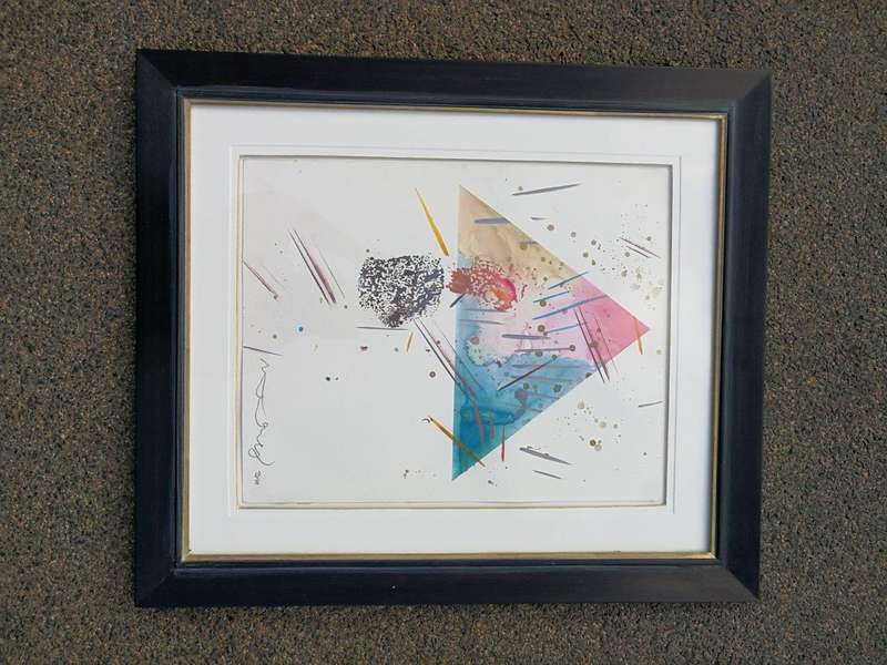 A Set Of Three Water Colour On Paper Framed In An Ornate Gilded Frame.  Each Signed And Dated 20...