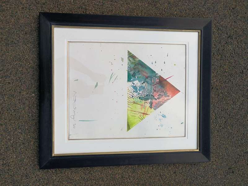 A Set Of Three Water Colour On Paper Framed In An Ornate Gilded Frame.  Each Signed And Dated 20...