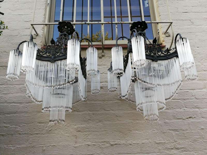 A Rare Pair Of French Chandeliers