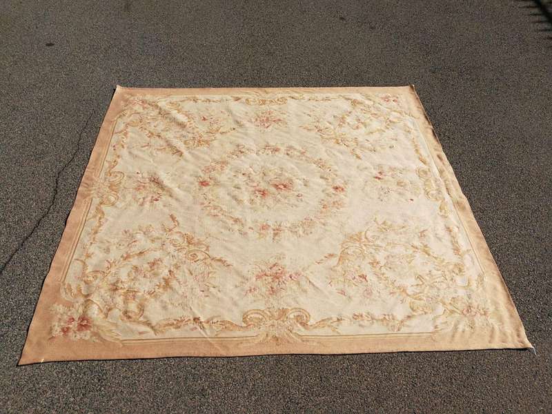 A 20th  Century French Aubusson Style Carpet/Rug