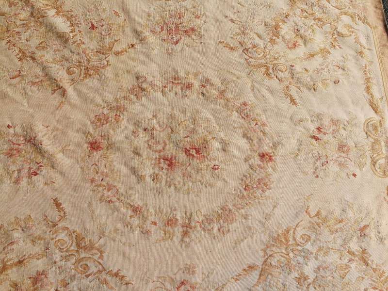 A 20th  Century French Aubusson Style Carpet/Rug