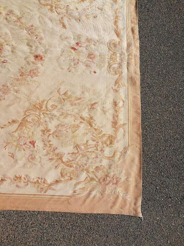 A 20th  Century French Aubusson Style Carpet/Rug