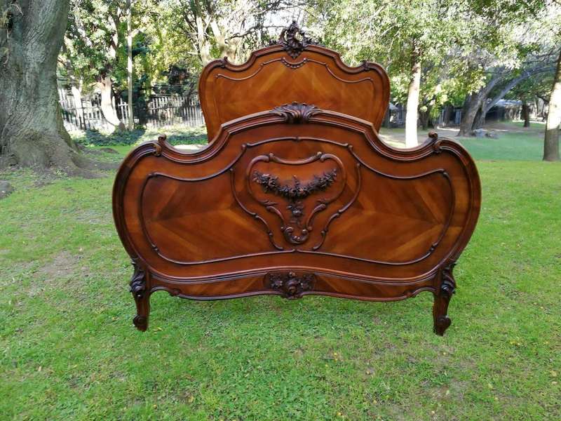An early 20th Century Circa 1920 French Walnut Double