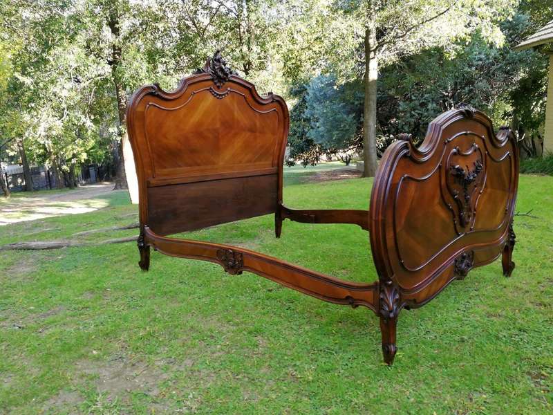 An early 20th Century Circa 1920 French Walnut Double