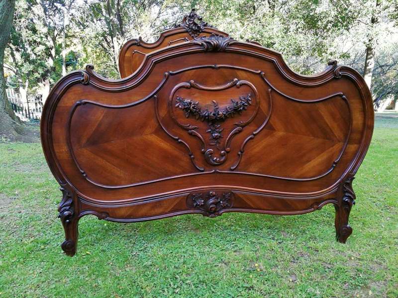 An early 20th Century Circa 1920 French Walnut Double