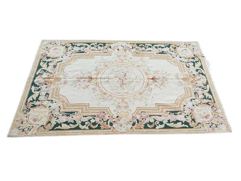 A 20th Century Needle Point Handmade  French Carpet