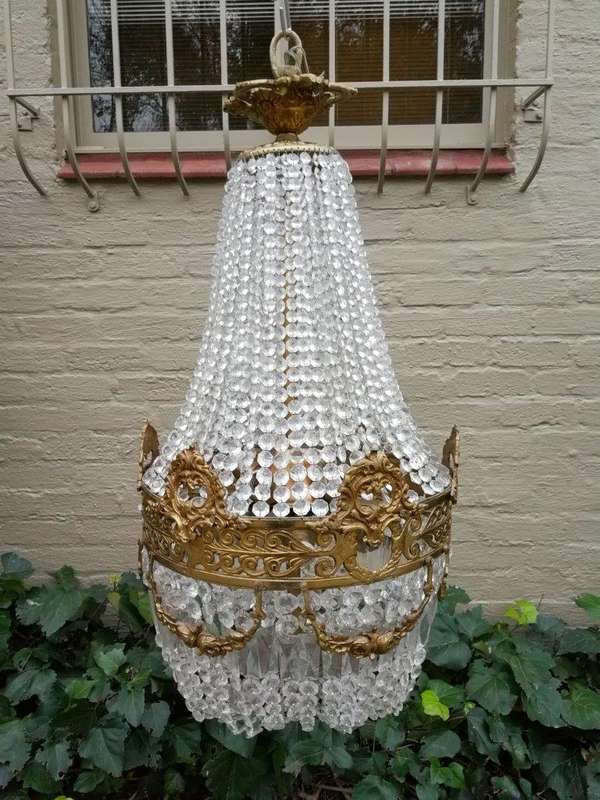 A 20th Century French  Empire Style Chandelier