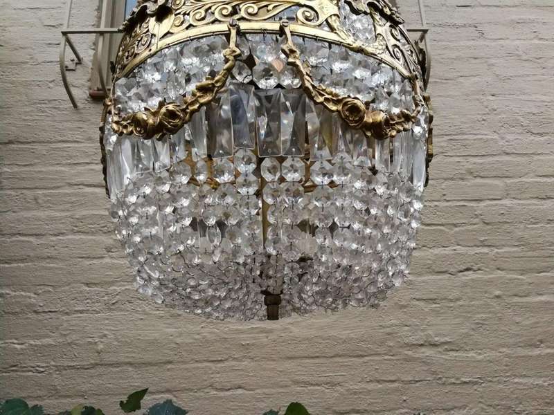 A 20th Century French  Empire Style Chandelier