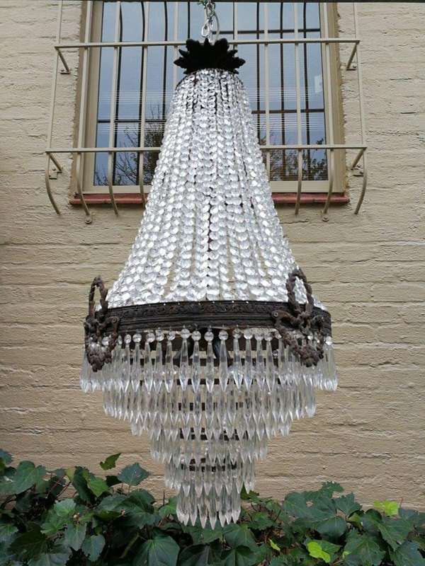 A 20th Century French  Empire Style Chandelier