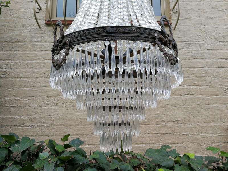 A 20th Century French  Empire Style Chandelier