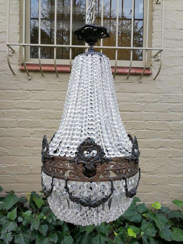 A 20th Century French  Empire Style Chandelier            