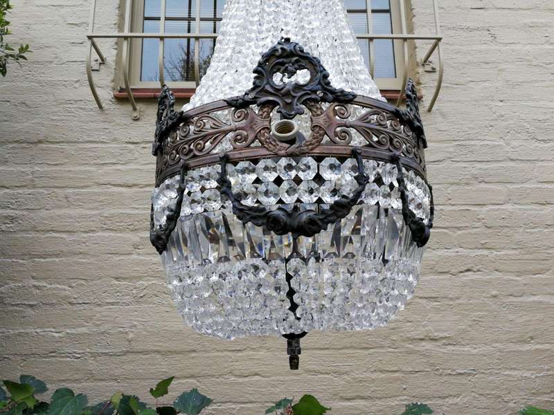 A 20th Century French  Empire Style Chandelier            
