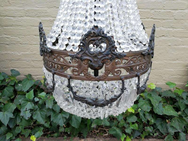 A 20th Century French  Empire Style Chandelier            