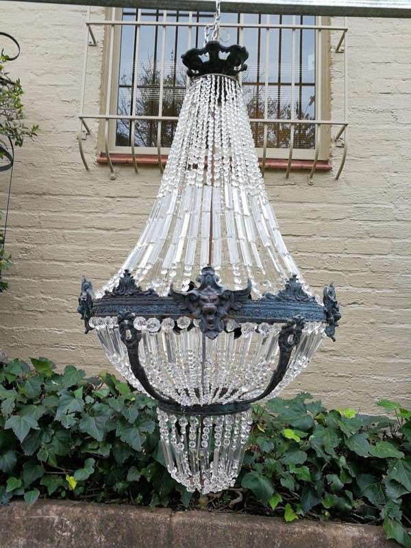 A 20th Century French  Empire Style Chandelier
