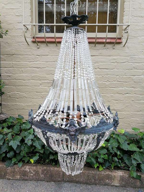 A 20th Century French  Empire Style Chandelier