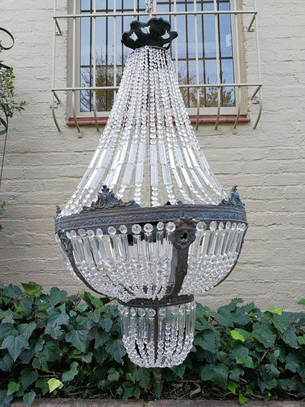 A 20th Century French  Empire Style Chandelier