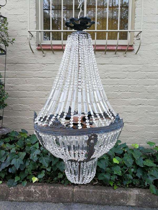 A 20th Century French  Empire Style Chandelier