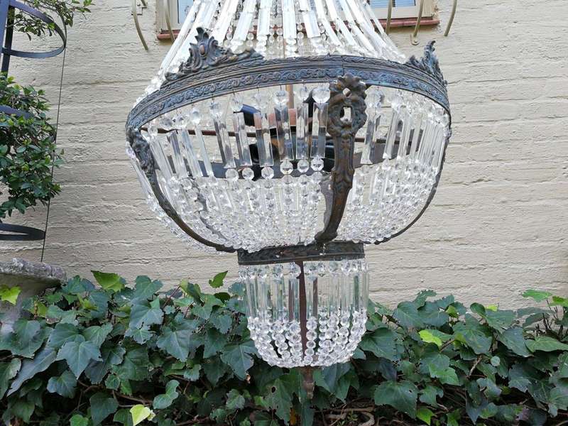 A 20th Century French  Empire Style Chandelier