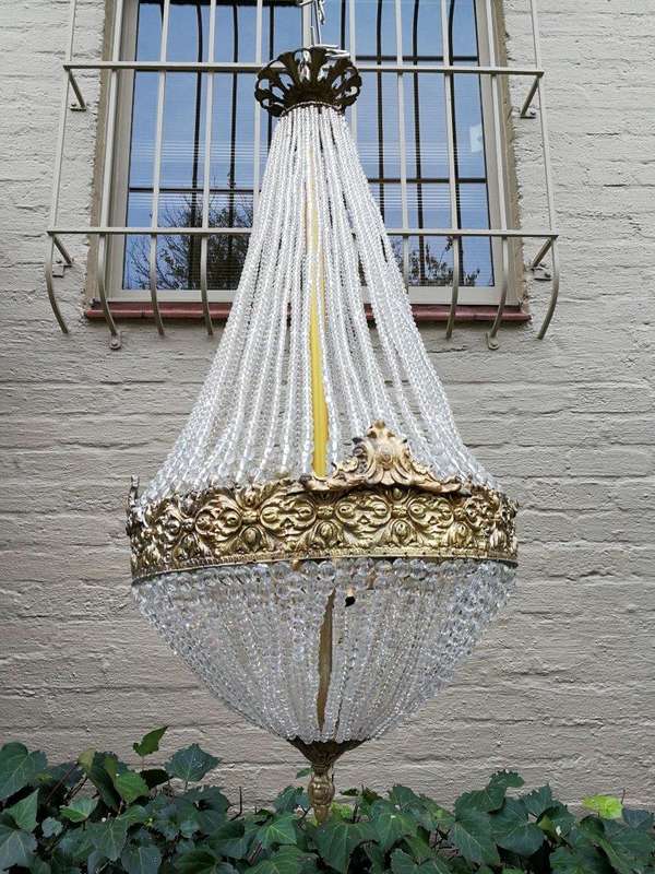 A 20th Century French  Empire Style Chandelier