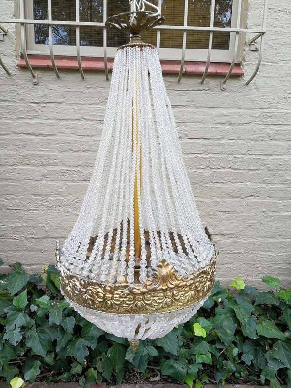 A 20th Century French  Empire Style Chandelier