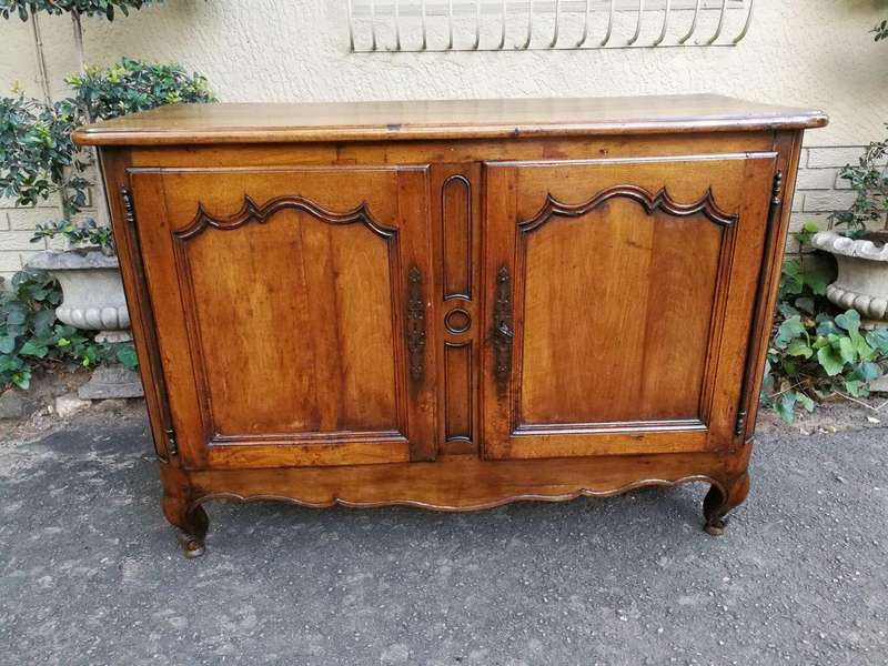 An Antique18th Century French Cherrywood Buffet / Server / Drinks Cabinet