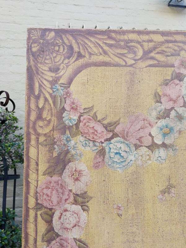 A Large Size Three Panel Screen for Floor or Wall Décor