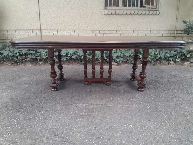 A 19th Century French Oak Henry lll Style Dining Table