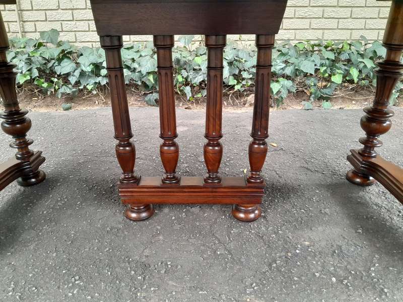 A 19th Century French Oak Henry lll Style Dining Table