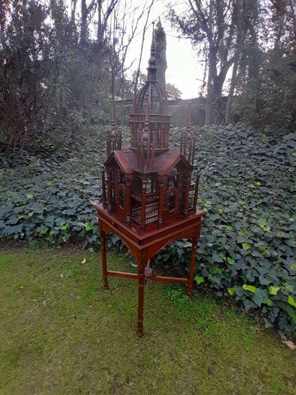 A 20th Century Victorian Style Bird Cage    Dimensions:) R23800