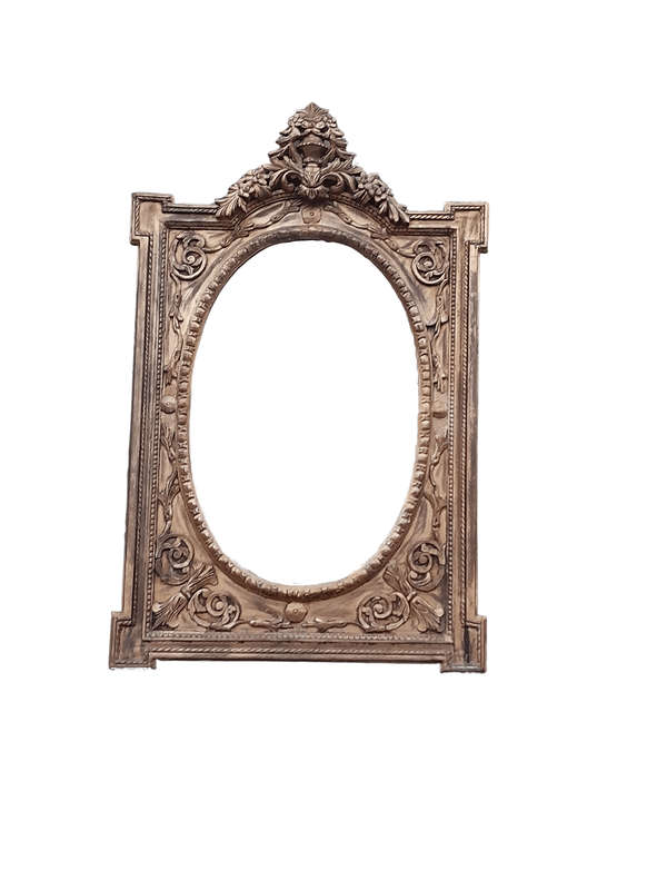 A 20th Century Ornately Carved and Bevelled Gilt-wood  Mirror
