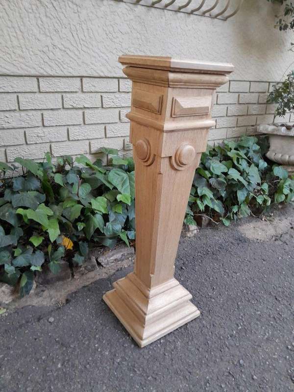 A First Half Of 20th Century Mahogany Pedestal